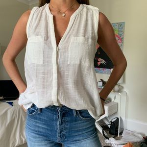 Joie Linen Button down